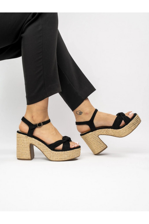 sandales Letnia Elegancja BLACk