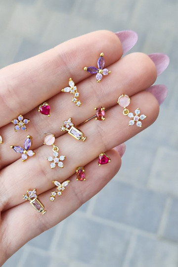 Nerūsējošā tērauda auskari...