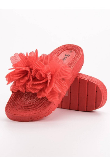 Sarkanas krāsas Čības ar... 2