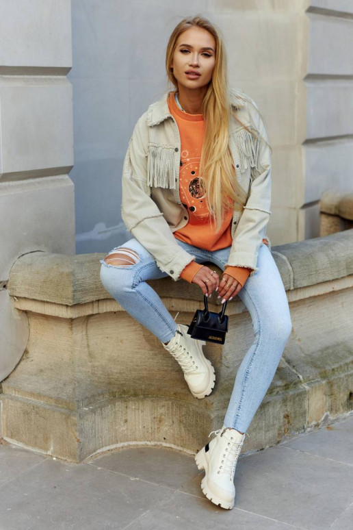 Sieviešu puszābaki Ziloņkaula krāsas...