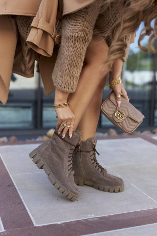 Velūra sieviešu puszābaki Nicole...