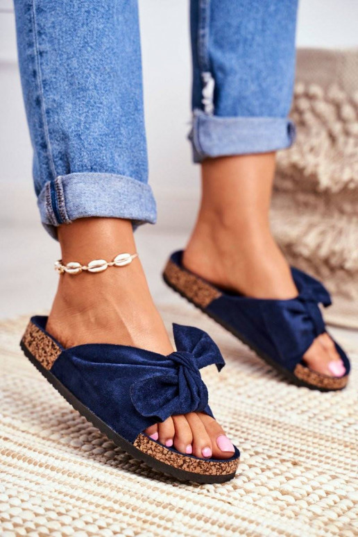 Čības tumši zilas krāsas Wendy