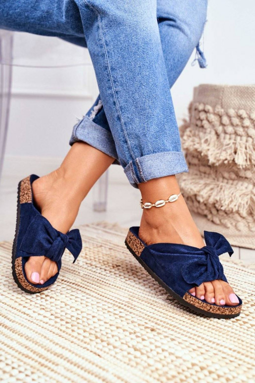 Čības tumši zilas krāsas Wendy