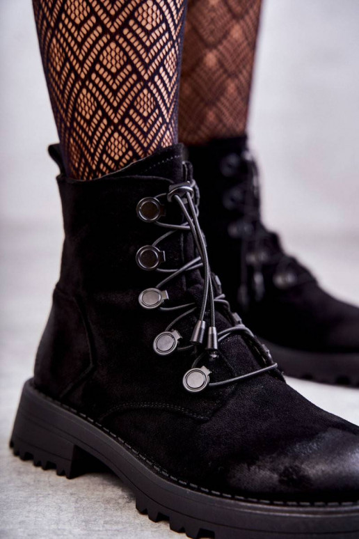 zamšādas siltināti Sieviešu puszābaki...