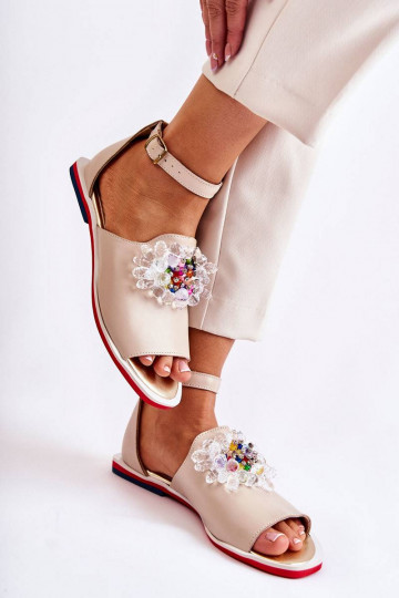 Sandales ar ornamentiem...