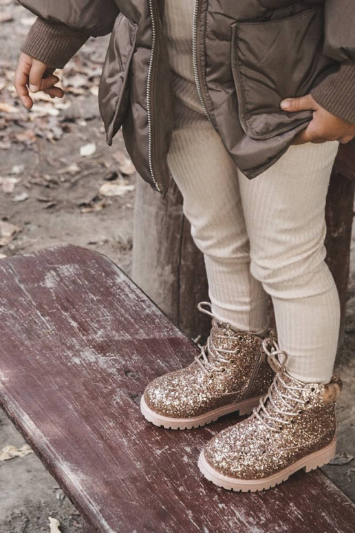 Bērnu apavi Zelta krāsas Mermaid