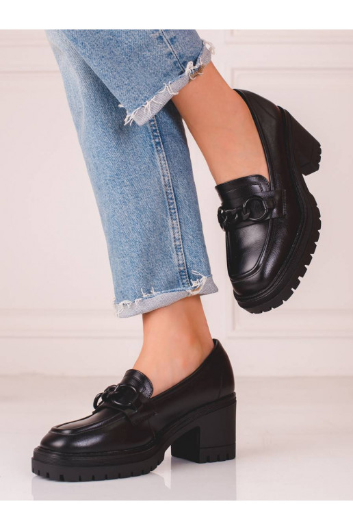 Sieviešu mokasīni Melnas krāsas Vinceza