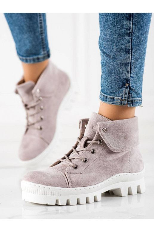 violetās krāsas Sieviešu zābaki S.Barski