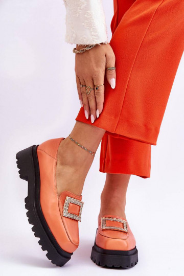 Mokasīni oranžas krāsas Agathe 2