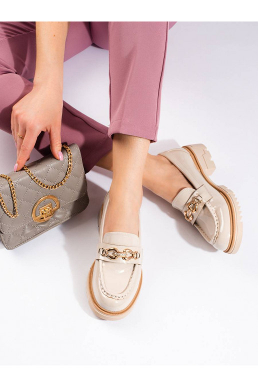 Laque smilšu krāsas kurpes Shelovet