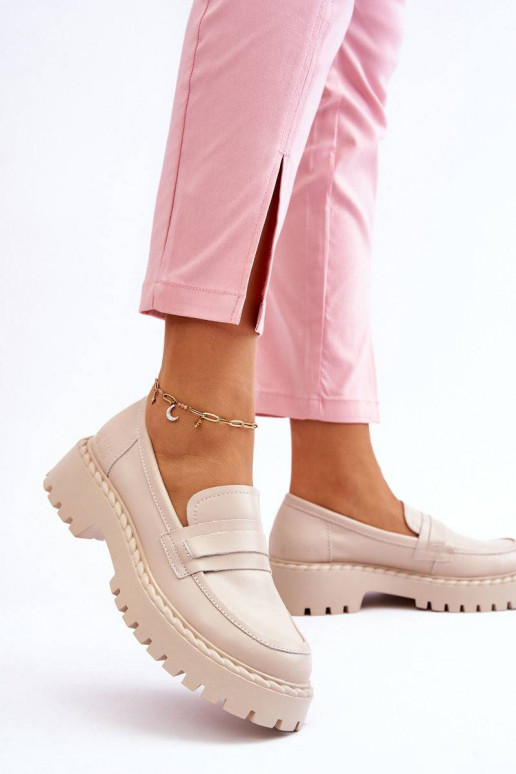 Mokasīni apavi Big Star smilšu krāsas