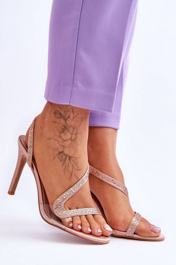 Eleganta stila sandales ar... 2