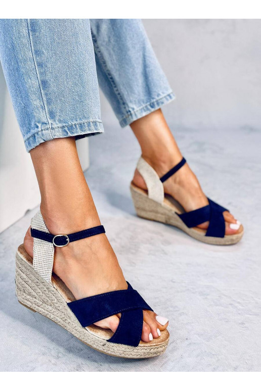 sandales espadrilas WILLA BLUE