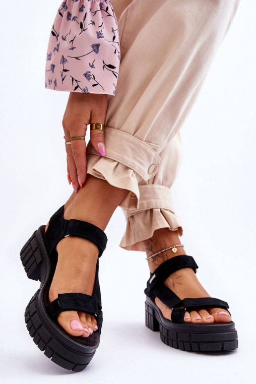 Zamšādas basenes Big Star melnas krāsas