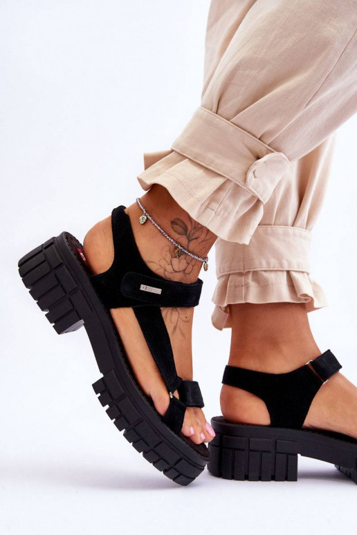 Zamšādas basenes Big Star melnas krāsas