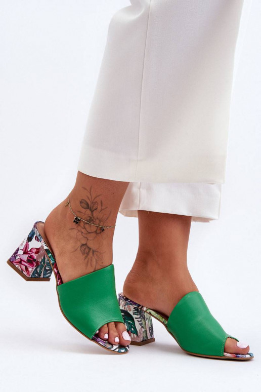 Čibas no dabīgas ādas ar papēdi Shoes...