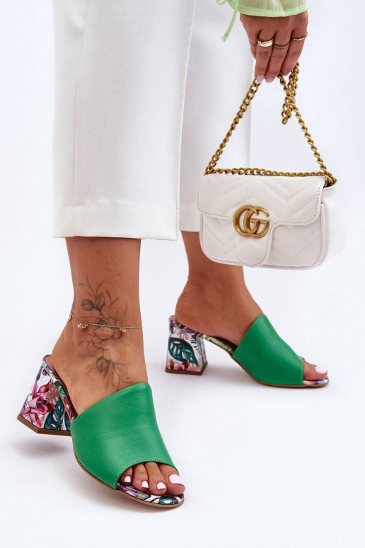 Čibas no dabīgas ādas ar papēdi Shoes...