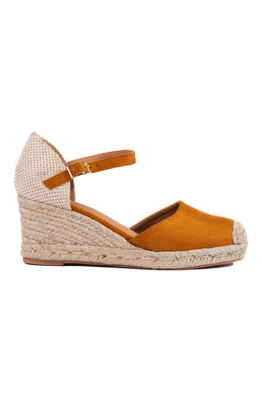 Espadrilas Shelovet brūnas krāsas