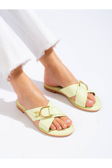 Sieviešu čības zaļš Shelovet 2