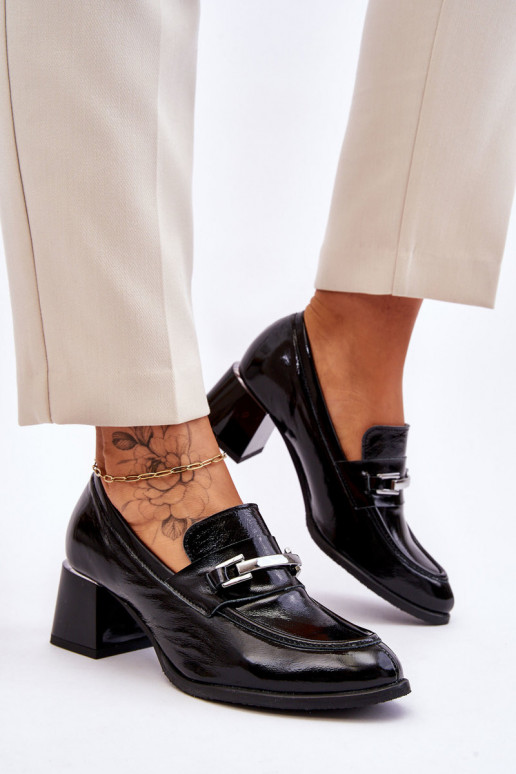 Laque Kurpes melnas krāsas Damira