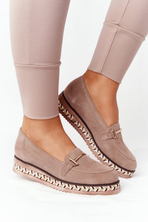 Mokasīni ar platformu Laura Messi...