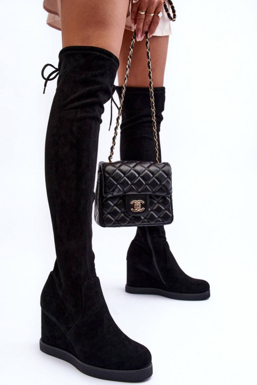 zamšādas garie apavi garie zābaki...