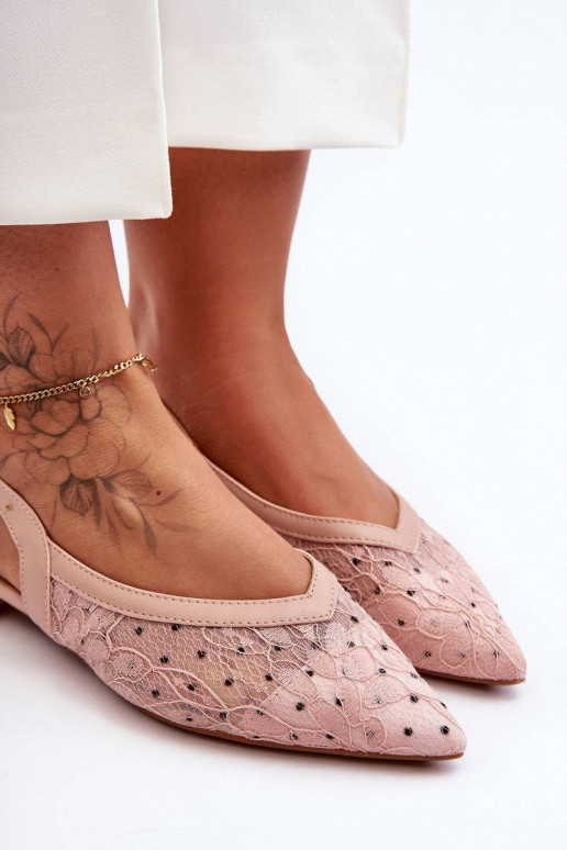 Balerīnas ar punktiņiem Rozā krāsas...