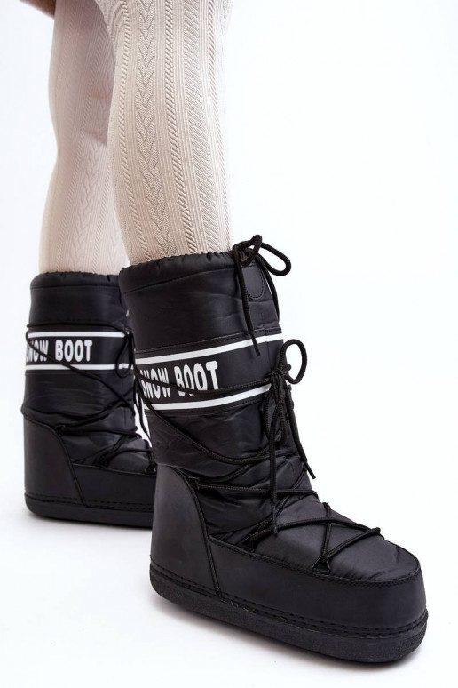 Sniega apavi melnas krāsas Venila