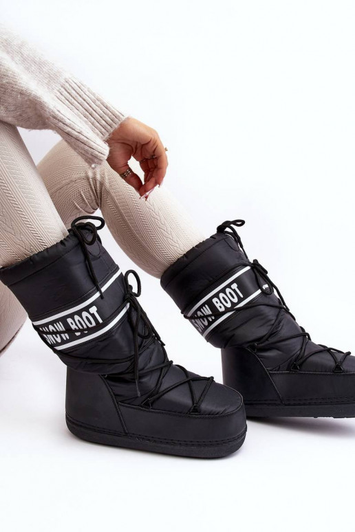 Sniega apavi melnas krāsas Venila