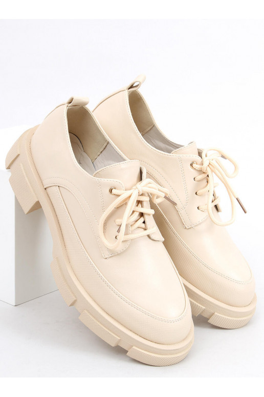 Mokasīni paaugstināta zole UNNA BEIGE