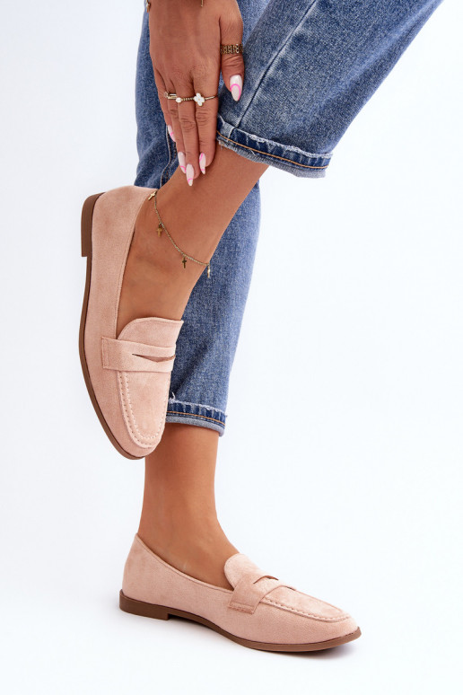 Klasiska modeļa Mokasīni Rozā krāsas...