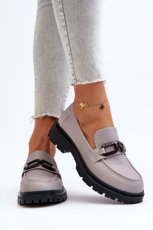 Mokasīni Pelēkas krāsas Imbleria