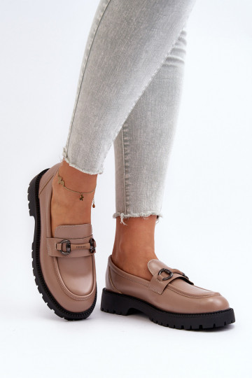 Mokasīni Eko smilšu krāsas...