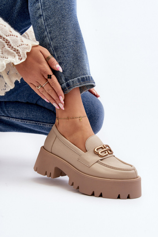 Zazoo Mokasīni smilšu krāsas