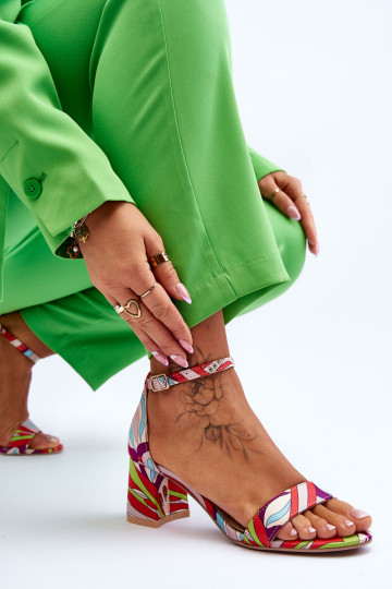 Satina auduma sandales... 2