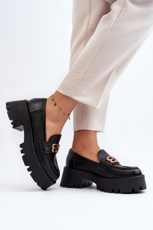 Zazoo Mokasīni melnas krāsas