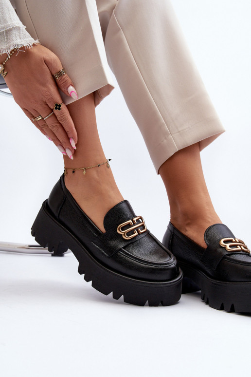 Zazoo Mokasīni melnas krāsas