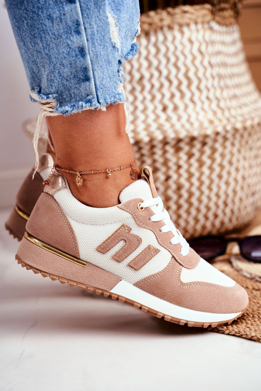 Sporta stila apavi MADELINE BEIGE