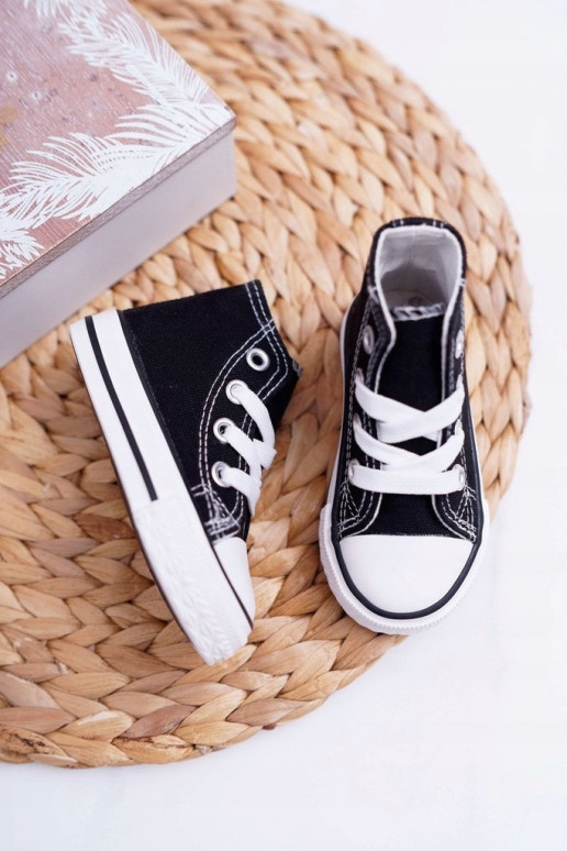 Bērnu apavi ar melnu zoli