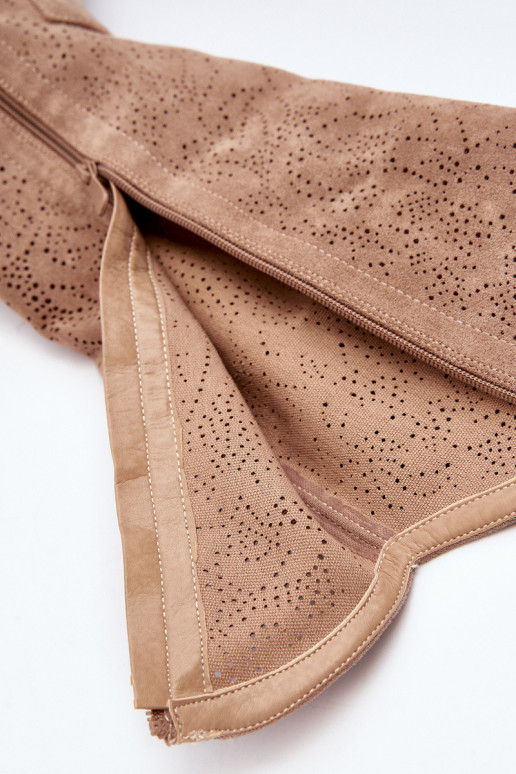 Sieviešu ažūra garie zābaki...