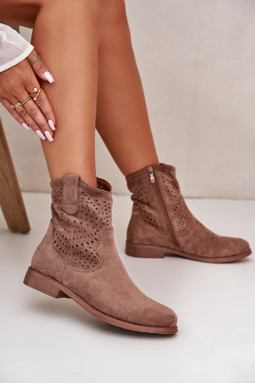 Sieviešu ažūra kurpes ar platiem...