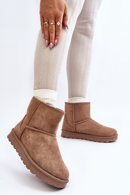 Silti sniega zābaki ar vilnu iekšpusē...