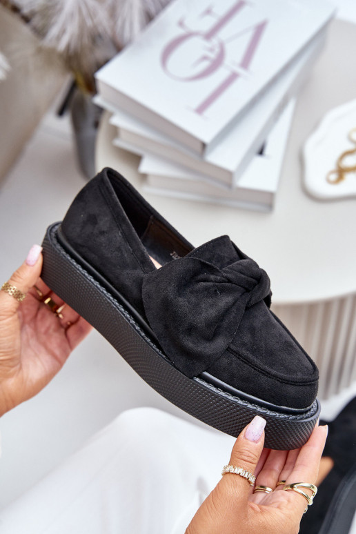 Sieviešu mokasīni ar paaugstinātu...