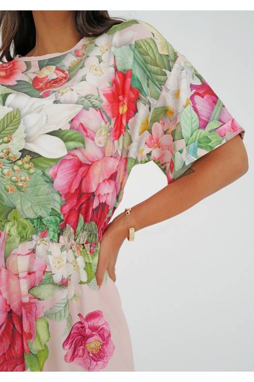 Greta - Midi garuma kleita ar rakstiem Greta - Midi garuma kleita ar rakstiem