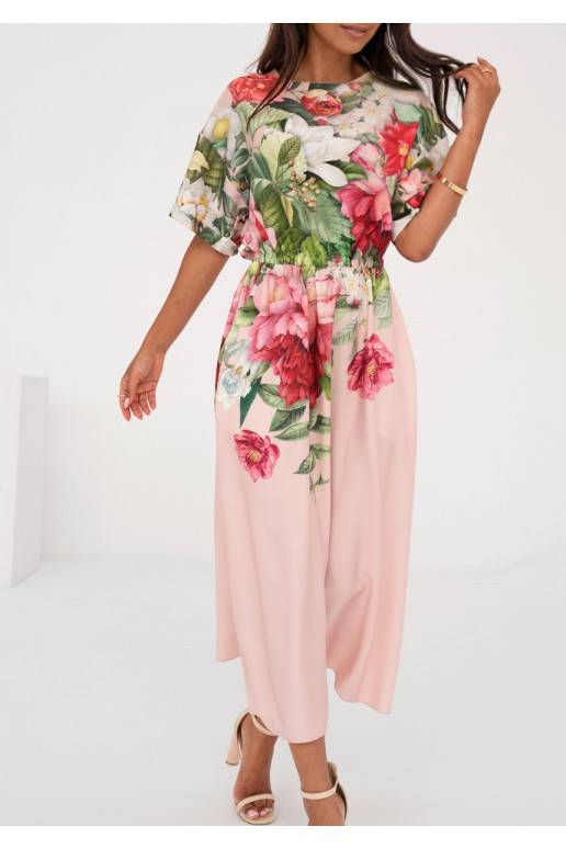 Greta - Midi garuma kleita ar rakstiem Greta - Midi garuma kleita ar rakstiem