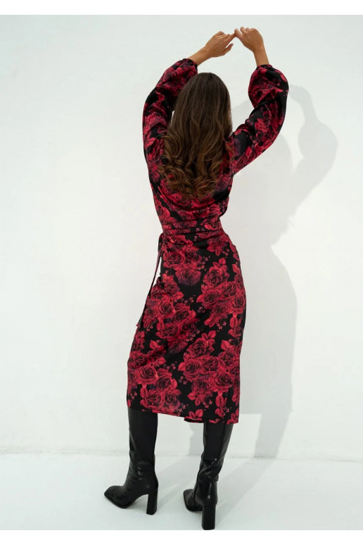 Kinsley - bordo krāsas kleita Kinsley - bordo krāsas kleita