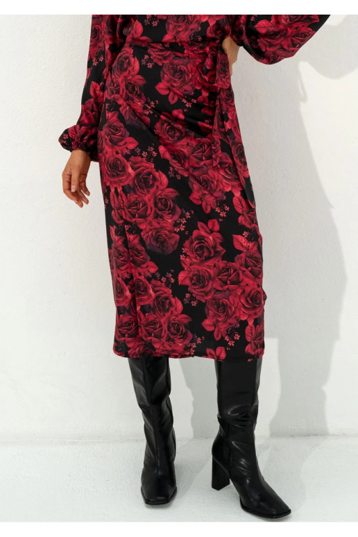 Kinsley - bordo krāsas kleita Kinsley - bordo krāsas kleita