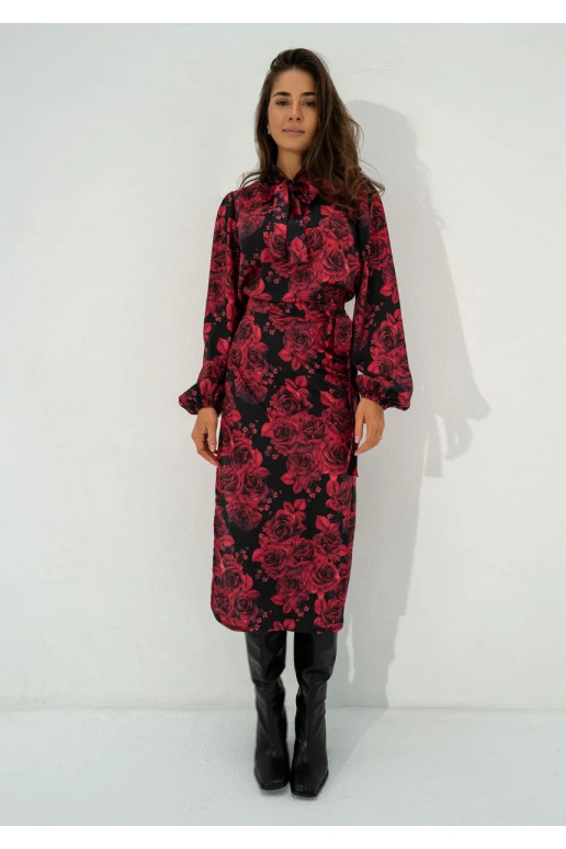 Kinsley - bordo krāsas kleita Kinsley - bordo krāsas kleita