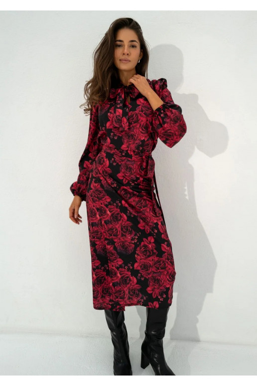 Kinsley - bordo krāsas kleita Kinsley - bordo krāsas kleita