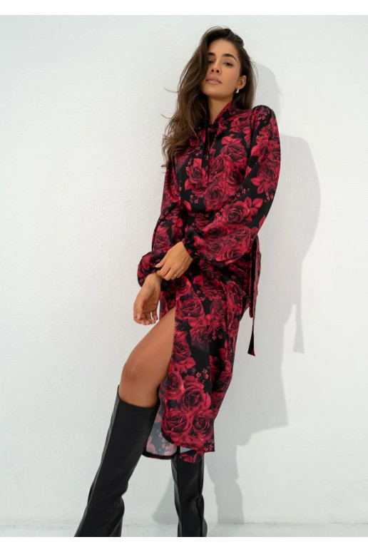 Kinsley - bordo krāsas kleita Kinsley - bordo krāsas kleita